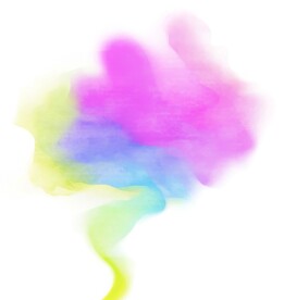 创意水彩抽象艺术画水彩晕染