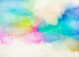 创意水彩抽象艺术画水彩晕染