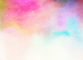 创意水彩抽象艺术画水彩晕染