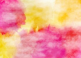 创意水彩抽象艺术画水彩晕染