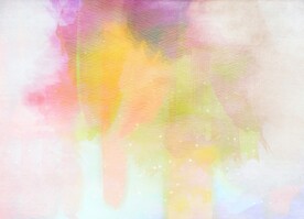 创意水彩抽象艺术画水彩晕染