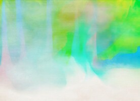 创意水彩抽象艺术画水彩晕染