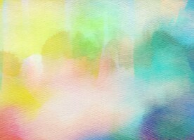 创意水彩抽象艺术画水彩晕染