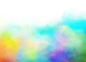 创意水彩抽象艺术画水彩晕染