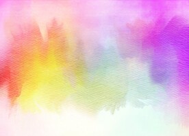 创意水彩抽象艺术画水彩晕染