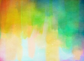 创意水彩抽象艺术画水彩晕染