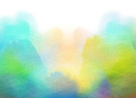 创意水彩抽象艺术画水彩晕染