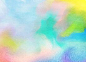 创意水彩抽象艺术画水彩晕染