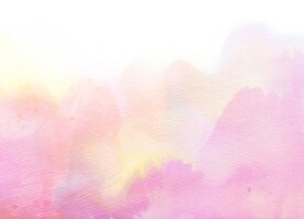 创意水彩抽象艺术画水彩晕染