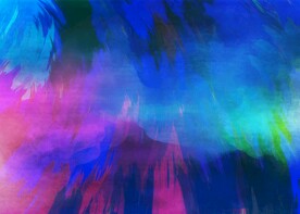 创意水彩抽象艺术画水彩晕染