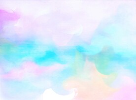 创意水彩抽象艺术画水彩晕染