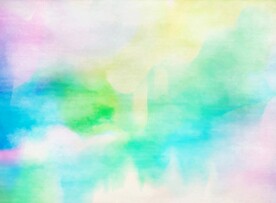 创意水彩抽象艺术画水彩晕染