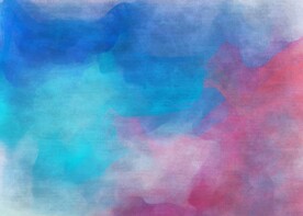 创意水彩抽象艺术画水彩晕染