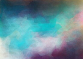 创意水彩抽象艺术画水彩晕染