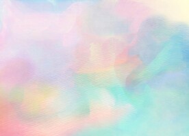 创意水彩抽象艺术画水彩晕染