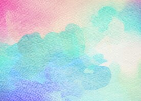 创意水彩抽象艺术画水彩晕染