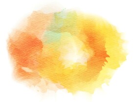 创意水彩抽象艺术画水彩晕染