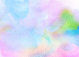 创意水彩抽象艺术画水彩晕染