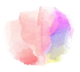 创意水彩抽象艺术画水彩晕染