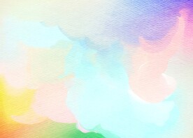 创意水彩抽象艺术画水彩晕染