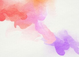 创意水彩抽象艺术画水彩晕染