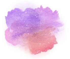 创意水彩抽象艺术画水彩晕染