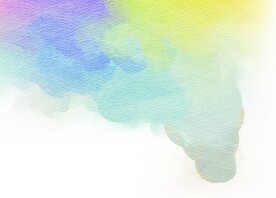 创意水彩抽象艺术画水彩晕染