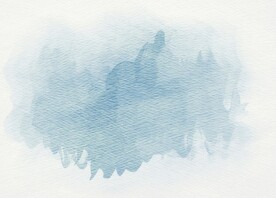 创意水彩抽象艺术画水彩晕染