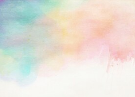 创意水彩抽象艺术画水彩晕染