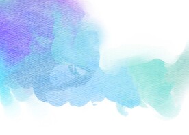 创意水彩抽象艺术画水彩晕染