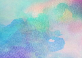 创意水彩抽象艺术画水彩晕染