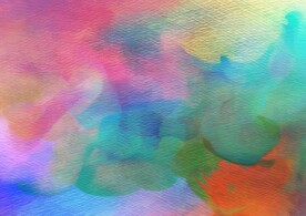 创意水彩抽象艺术画水彩晕染