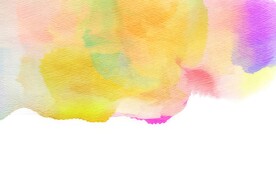 创意水彩抽象艺术画水彩晕染