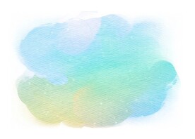 创意水彩抽象艺术画水彩晕染