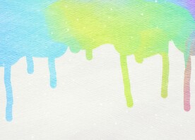 创意水彩抽象艺术画水彩晕染