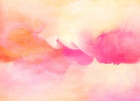 创意水彩抽象艺术画水彩晕染