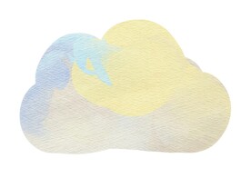 创意水彩抽象艺术画水彩晕染