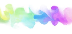 创意水彩抽象艺术画水彩晕染