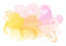 创意水彩抽象艺术画水彩晕染