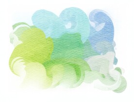 创意水彩抽象艺术画水彩晕染