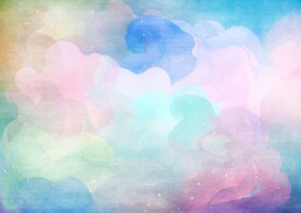 创意水彩抽象艺术画水彩晕染