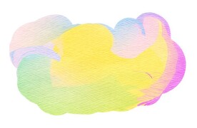 创意水彩抽象艺术画水彩晕染