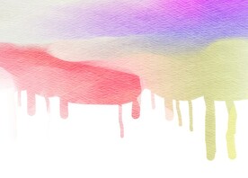 创意水彩抽象艺术画水彩晕染