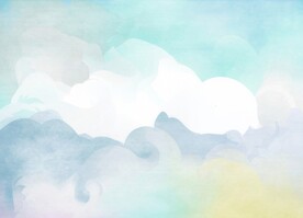 创意水彩抽象艺术画水彩晕染