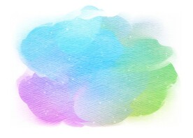 创意水彩抽象艺术画水彩晕染