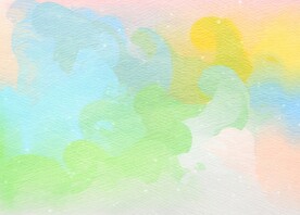 创意水彩抽象艺术画水彩晕染