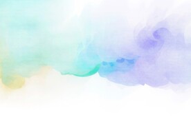 创意水彩抽象艺术画水彩晕染