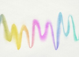 创意水彩抽象艺术画水彩晕染