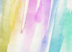 创意水彩抽象艺术画水彩晕染