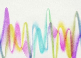 创意水彩抽象艺术画水彩晕染